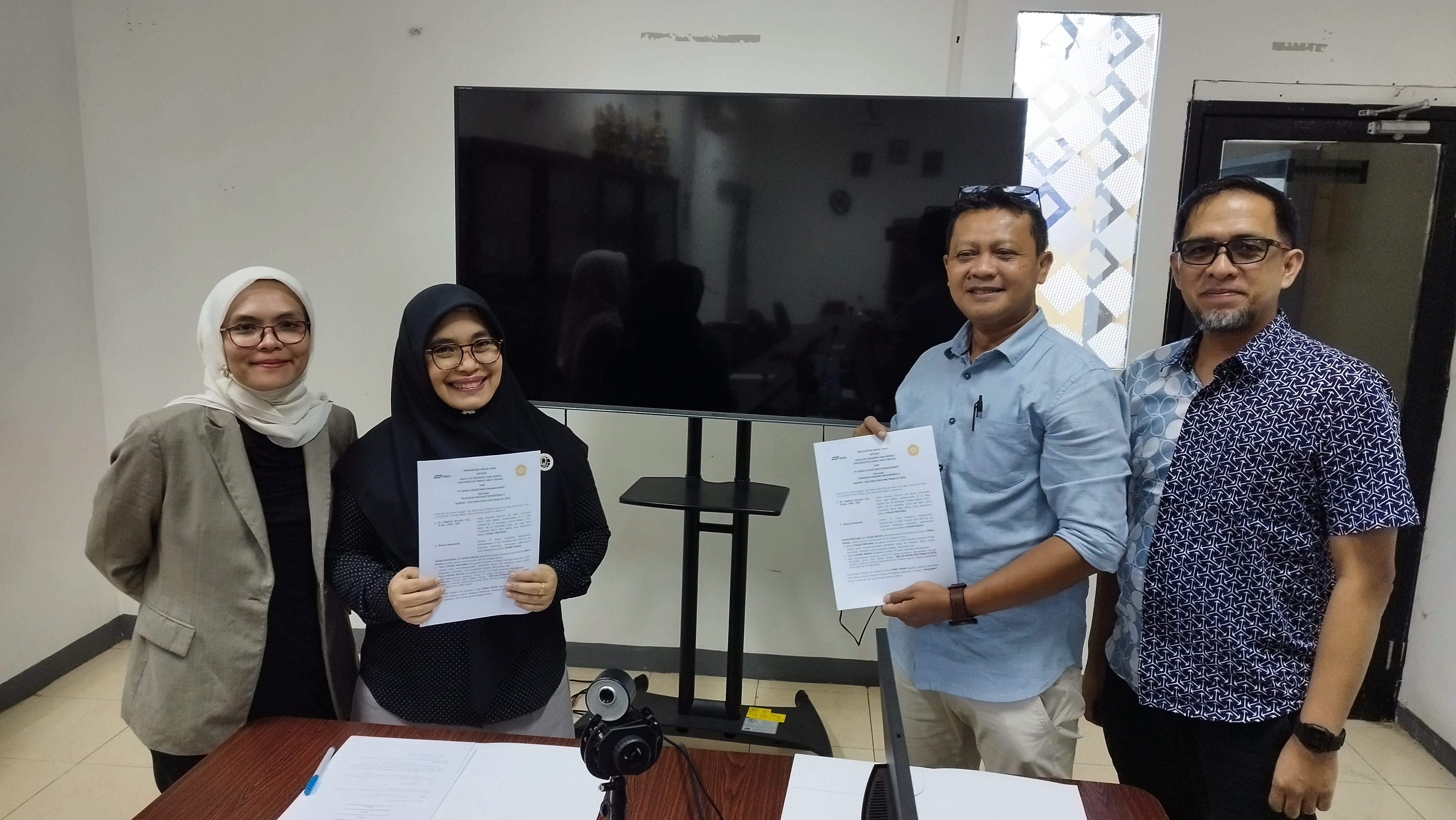 Kerjasama Fakultas Ekonomi dan Bisnis Dengan PT. ESDEA